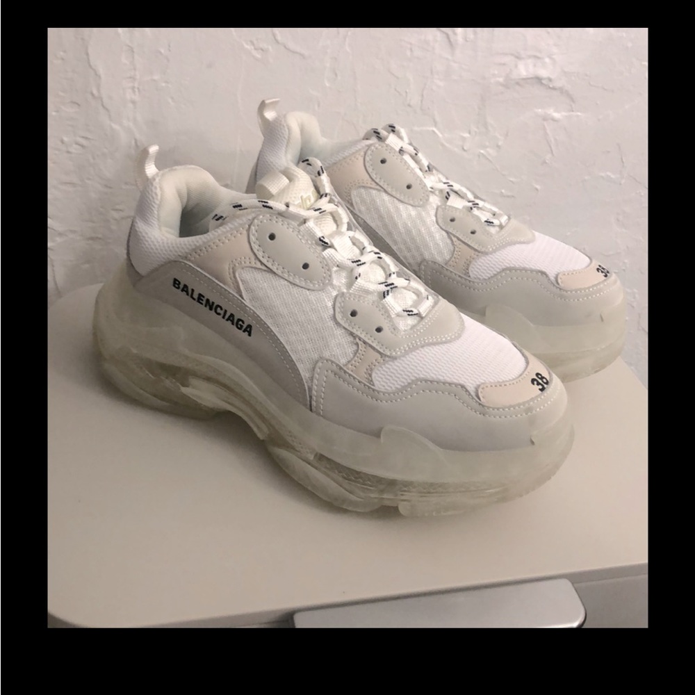 Balenciaga Triple S Air, clear sole 8